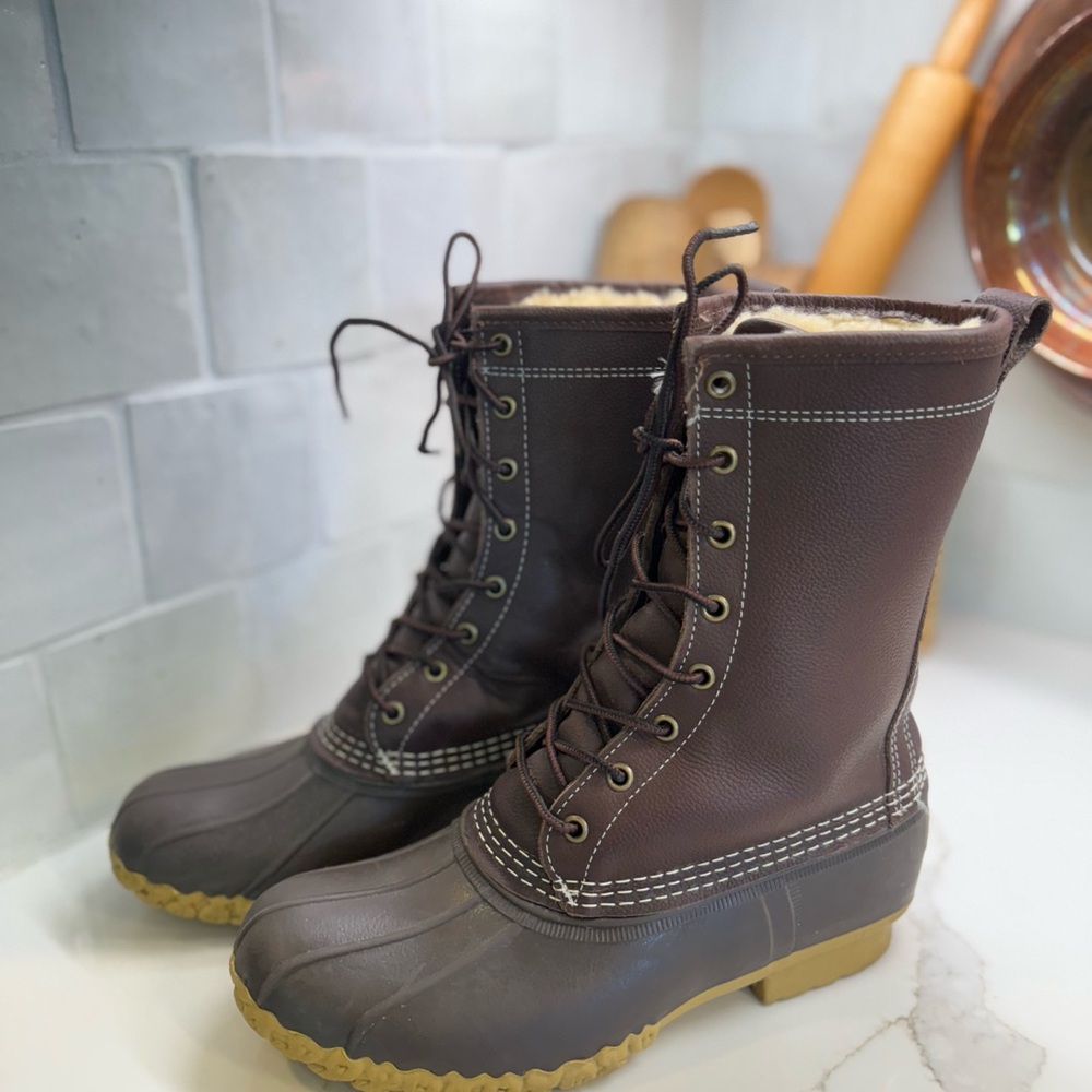L.L. Bean Women's Shearling-Lined Boots